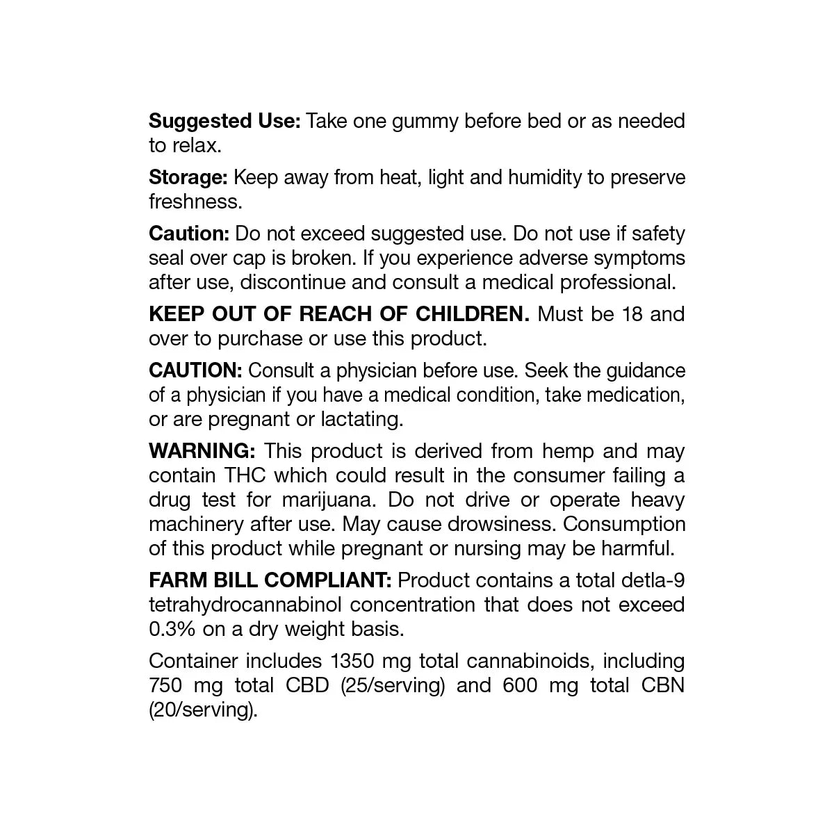 CBD мармелад для спокойного сна